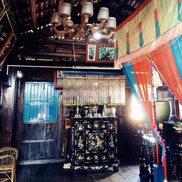 Nhà Lớn Long Sơn không chỉ nổi bật với kiến trúc cổ kính