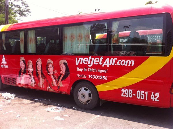 Hãng hàng không Vietjet Air đã khai thác tuyến buýt từ sân bay Tân Sơn Nhất đến Vũng Tàu