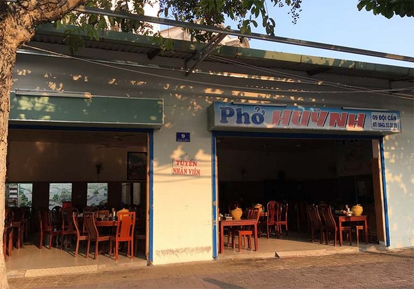 Quán Phở Huỳnh – Quán ăn trưa ở Vũng Tàu nổi tiếng
