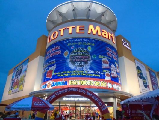 Lotte Mart là một biểu tượng của sự mua sắm đa dạng và phong phú tại Vũng Tàu.