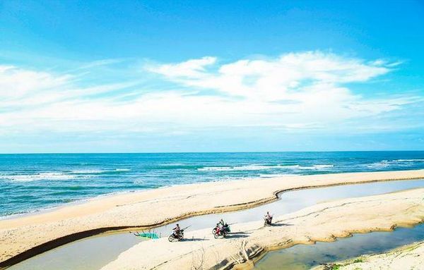 bãi biển hiếm hoi ở Việt Nam vừa có nước ngọt và nước mặn