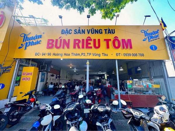 Địa chỉ quán Bún Riêu Tôm Thuận Phúc 