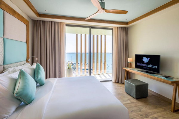 Căn hộ, 2 phòng ngủ, quang cảnh biển View biển