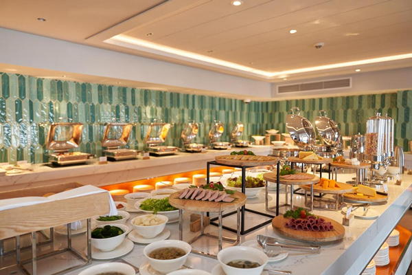 Tại nhà hàng của Mercure Vũng Tàu, du khách sẽ được trải nghiệm những bữa ăn ngon miệng và đa dạng