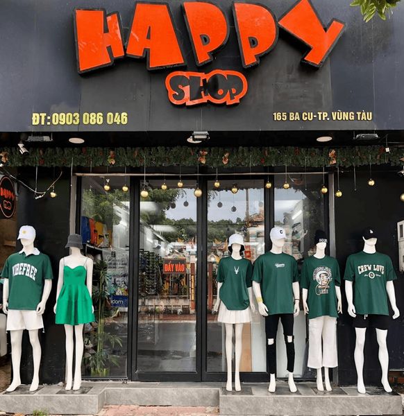 Happy Shop là địa chỉ mà bạn có thể tìm thấy nhiều phong cách khác nhau