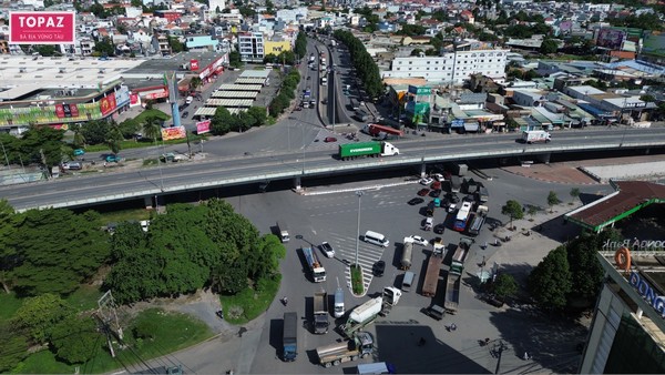 Ngã ba Vũng Tàu có vai trò rất quan trọng trong hệ thống giao thông