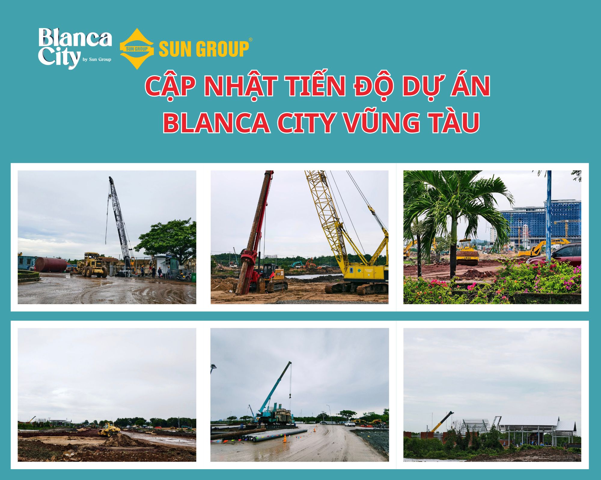 Tiến độ dự án Blanca City Vũng Tàu